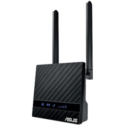 Asus Modem-Router 4G-N16, Velocità di trasferimento 300 Mbit/s, Numero porte 1
