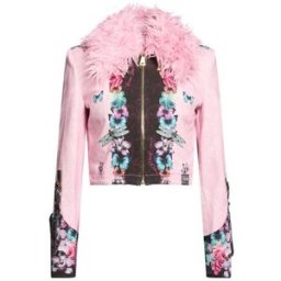 Versace Jeans Couture Capospalla jeans Donna Rosa 38