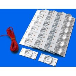 NONE Perline lampada SMD 3V 6V con filtro per lente ottica per riparazione TV LED da 32-75 pollici con cavo da 2M Accessori per strisce di retroilluminazione a LED