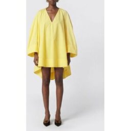 Jacquemus Abito Paysan in misto cotone Giallo Taglia 1