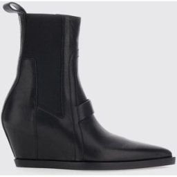 Rick Owens Stivaletti Chelsea Sharp in pelle con tacco a zeppa Nero Taglia 40