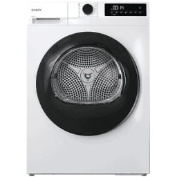 Candy ASCIUGATRICE GD 9N2B-S A pompa di calore, 9 kg, profondità 54,7 cm, 65 dB(A), Bianco, Nero, Classe D