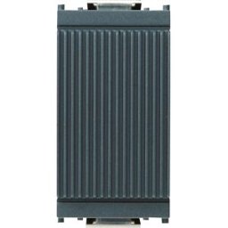 Vimar Idea copriforo fronte rigato colore grigio 2 pz