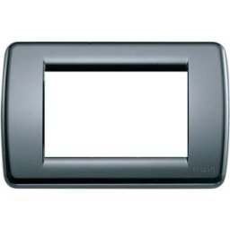 Vimar Idea placca Rondò 3M tecnopolimero colore grigio grafite