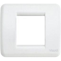 Vimar Idea placca Rondò 1-2M colore bianco brillante