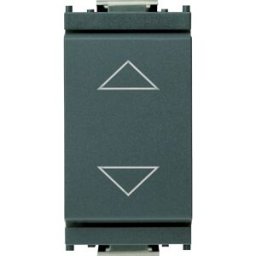 Vimar Idea pulsante commutatore 2P 10A 250 V colore grigio