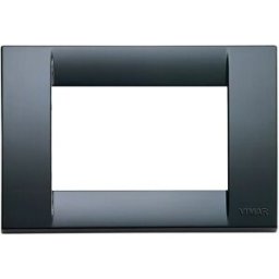 Vimar Idea placca classica 3M colore grigio grafite