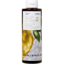 250ml KORRES BASIL LEMON Gel doccia