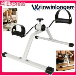 NONE Mini cyclette portatile per esercizi di fitness per gambe e braccia Cyclette Compatta da Scrivania con Resistenza Regolabile, Allenatore Fitness Domestico per Donne e Uomini