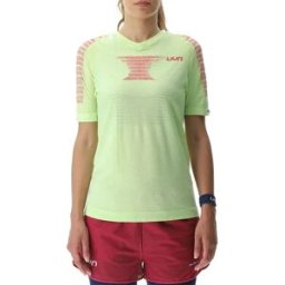 Uyn Maglietta A Maniche Corte Padel Series Smash Sharp Green / Raspberry XL