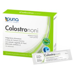Colostro noni integratore per il per il Tratto Gastrointestinale 24 bustine orosolubili di GUNA SPA