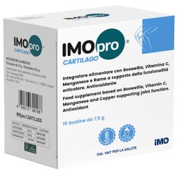 Imopro Cartilago 15 bustine integratore per articolazioni, ossa e cartilagini - IMO Spa