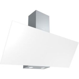 Silverline Cappa a parete 3481 vetro dritto bianco L 90 cm