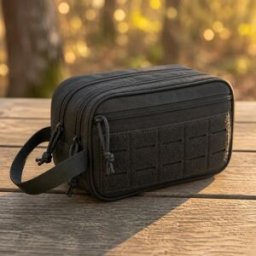 ReFire Gear Borsa da Toilette Tattica per Uomo/Donna, Borsa per l'Igiene all'Aperto, Pochette Molle, Piccola Borsa da Viaggio per Rasatura, Borsa da Doccia da Viaggio