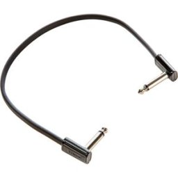 MXR 1 Foot Ribbon Patch Cable Black