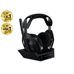 Logitech G Astro A50 cuffia e microfono gaming wireless LIGHTSPEED + base
