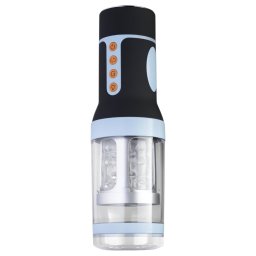 CRUIZR CM04 - masturbatore automatico rotante - nero blu