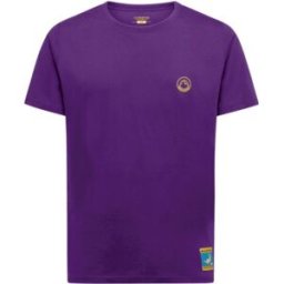T-shirt da arrampicata La Sportiva Climbing on the Moon T-Shirt M (Viola/Giallo) Uomo M