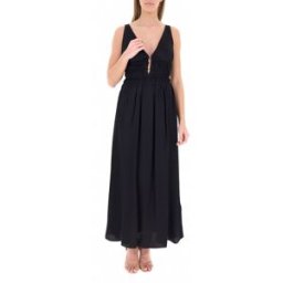 LIU JO Abito in viscosa LIU JEANS NERO 44