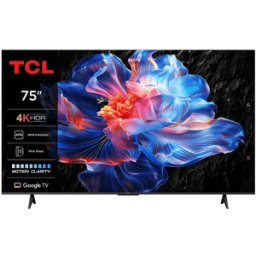 TCL 75P61K TV LED, SMART TV, 75 ", Processore AiPQ Pro, Black, Classe E