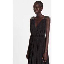 Lanvin Abito Lungo Donna Elegante