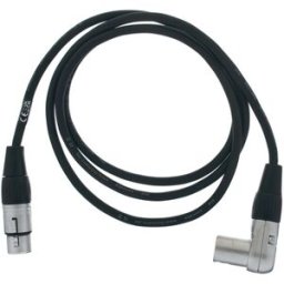 the sssnake SK233-1,5 angled XLR Patch MF nero