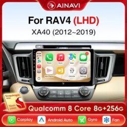 Ainavi Autoradio Per Toyota RAV4 2012 2013 2015 2016 2017 2018 2019 XA40 Carplay Android Auto Car Multimedia HDMI DSP 48EQ 2 DIN