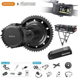 BAFANG 1000W 750W 500W 250W 350W Motore Mid Drive 8Fun BBSHD BBS02B BBS01B M615 M325 M215 Kit di conversione eBike CAN Bus Motore eBike con Pacco batterie 20Ah 25Ah 13AH 16Ah 30Ah Kit eBike per Bici