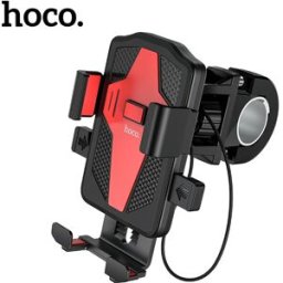 HOCO Supporto per telefono per bicicletta per moto per iPhone 11 Pro Supporto per telefono universale Xiaomi Supporto per clip per manubrio per bici Staffa di montaggio GPS