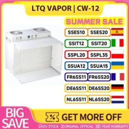 NONE LTQ VAPOR CW-12 Cappa a Flusso Laminare, Unità Filtro Ventilatore FFU 17'x13' per Laboratorio, Camera Funghi, Camera Bianca, Include Filtro HEPA con Classe H12, Campi di Applicazione Ampi, Box Filtro