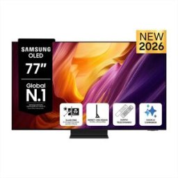 Samsung Smart Tv Oled 4k Ai 77" Qe77s95hftxzt-graphite Black