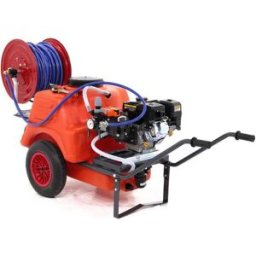 AgriEuro TOP-LINE Kit motopompa irroratrice Comet MP 30 Loncin G200F e carrello Dal Degan con serbatoio 150 lt