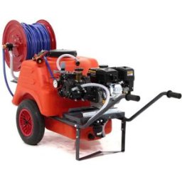 AgriEuro TOP-LINE Kit motopompa irroratrice Comet APS 41 Loncin e carrello Dal Degan con serbatoio 150 lt
