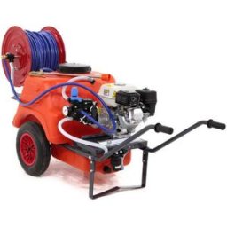 AgriEuro TOP-LINE Kit motopompa irroratrice Comet MC 25 Honda GP 160 e carrello Dal Degan con serbatoio 150 lt
