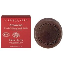 L'ERBOLARIO SB Srl Amarena Doccia Schiuma Scrub, 60 g