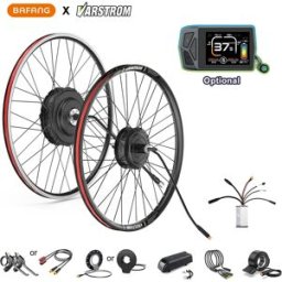 BAFANG Kit di conversione bici elettrica con motore mozzo 500W 750W 48V trazione posteriore/anteriore 8fun, 26" 20/27,5/28/29/700C, freno a disco / V-brake, kit motore G020 H400B G0900 H640 cassetta
