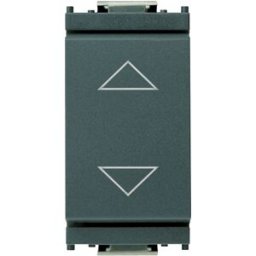 Vimar Idea pulsante commutatore 1P 10A colore grigio