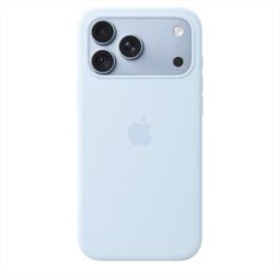 Apple Custodia Magsafe In Silicone Per iPhone 18 Pro Max-celeste Vivace
