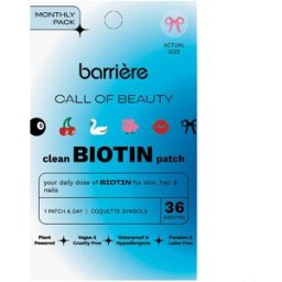 36 Pezzo barrière CALL OF BEAUTY Biotin Patch Coquette Symbols