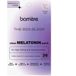 36 Pezzo barrière THE BIG SLEEP Melatonin Patch Gold Moon
