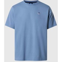 North Sails T-shirt con patch logata Windward blue 4XL