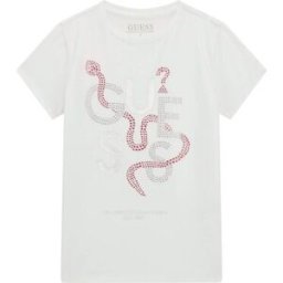 Guess T-shirt SS T SHIRT Bianco 8 ans