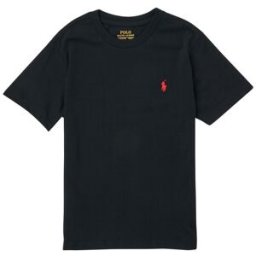 T-shirt Polo Ralph Lauren SS CN-TOPS-T-SHIRT Nero 14 / 16 anni