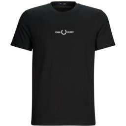 T-shirt Fred Perry EMBROIDERED T-SHIRT Nero M
