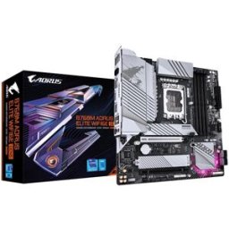 Gigabyte B760m Aorus Elite Wifi6e Gen5 Scheda Madre - Compatibile Con Cpu Intel Core 14ª Generazione, Vrm Digitale A 12+1+1