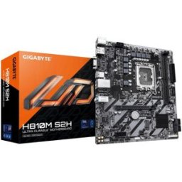 Gigabyte H810m S2h Scheda Madre - Cpu Intel Core Ultra (Serie 2), Vrm A 4+1+2 Fasi, Fino A 6400 Mhz Ddr5, 1xpcie 4.0 M.2, Lan