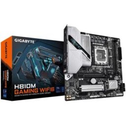 Gigabyte H810m Gaming Wifi6 Scheda Madre - Cpu Intel Core Ultra (Serie 2), Vrm A 4+1+2 Fasi, Fino A 6400 Mhz Ddr5, 1xpcie 4.0