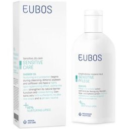 Eubos Sensitive - Olio Doccia Relipidante, 200ml