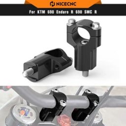 NICECNC 52 millimetri Manubrio Riser Bar Morsetto di Montaggio Per KTM 690 Enduro R SMC 790 890 Adventure 1090 1190 Adventure R 1290 Super Adventure RS