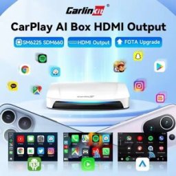 Carlinkit 2026 Nuovo Android 13 CarPlay AI Box HDMI Wireless CarPlay Android Auto TV Video Box Qualcomm SDM660 Schermo diviso a 8 core